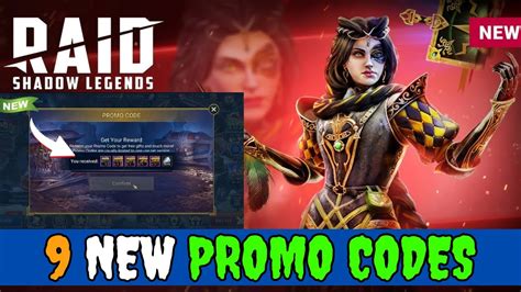 9 NEW RAID SHADOW LEGENDS PROMO CODES 2024 APRIL RAID SHADOW