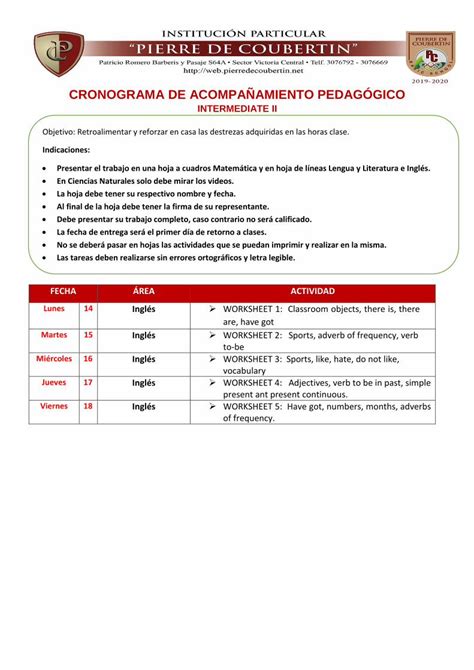 PDF CRONOGRAMA DE ACOMPAÑAMIENTO PEDAGÓGICOweb pierredecoubertin net