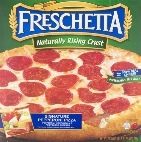 Freschetta Naturally Rising Crust Pizza Signature Pepperoni Freschetta