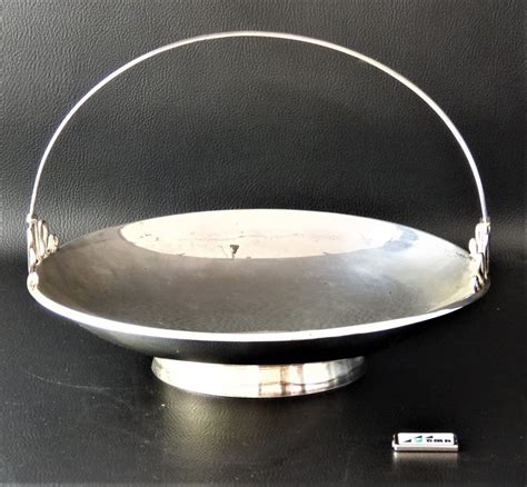 Silver Bowl Round With Carrying Handle 1 835 Silver Bruckmann