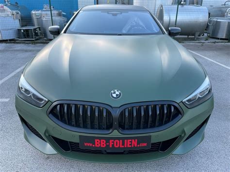 Folierung Bmw Gran Coupe Kpl In Platinum Gr N Matt Schwarz Matt By