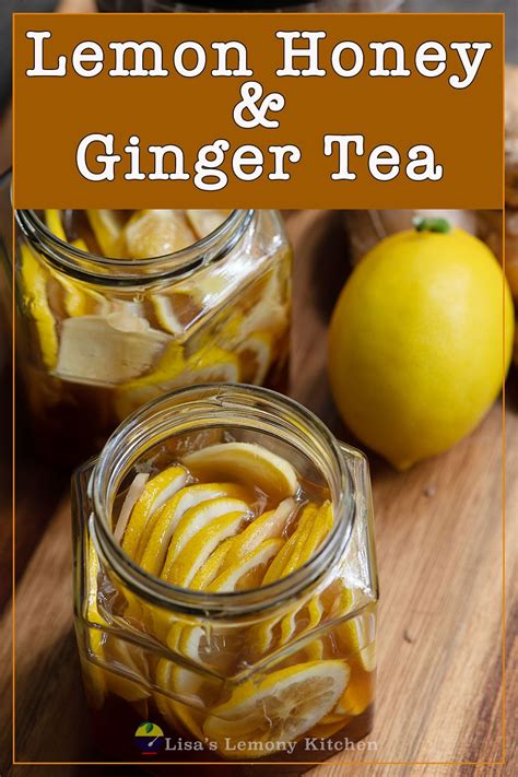 Ginger Lemon Tea With Honey