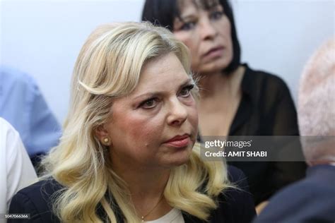 Sara Netanyahu Wife Of Israeli Prime Minister Benjamin Netanyahu