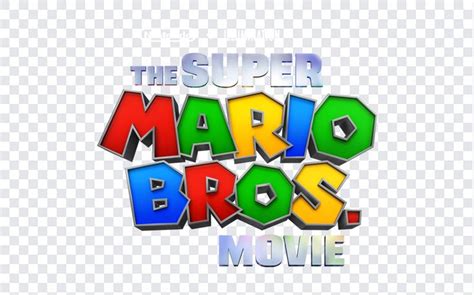 The Super Mario Bros Movie logo | Mario bros, Super mario bros, Super mario