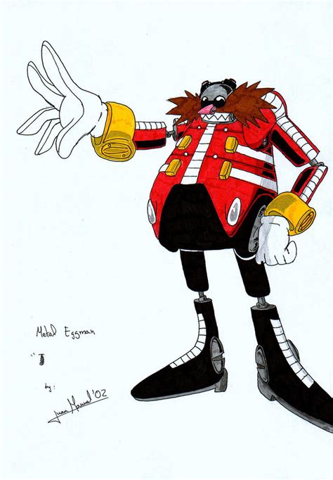 Metal Eggman By Max Echidna Bat On Deviantart