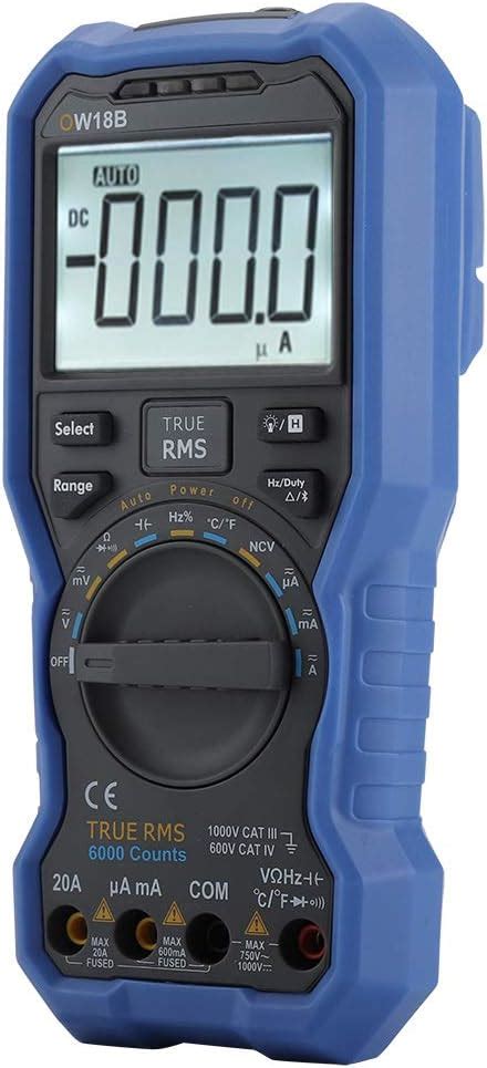 OW18B Digital Multimeter Review Data Loggers