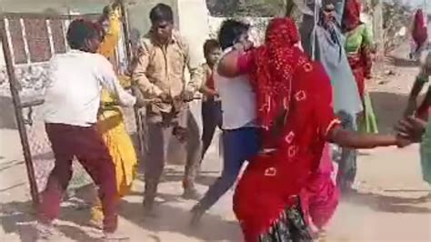 Churu News In Ratangarh Two Parties Fight Over The Rights Of The Temple