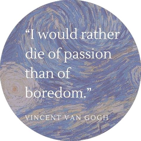 Vincent Van Gogh Quote