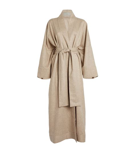 Womens Asceno Nude Wool Cashmere Athens Robe Harrods Us