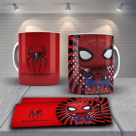 Caneca Spiderman Elo Produtos Especiais