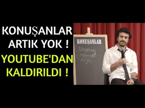 Konuşanlar Youtube dan Kaldırıldı Konuşanlar Bölümleri Artık Yok