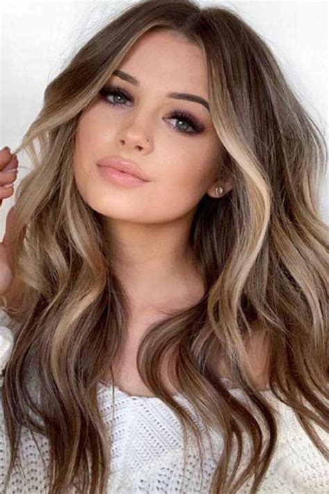 Haircolorbalayage En Cabello Rubio En Morenas Cabello Rubio