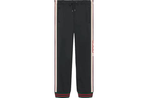 Gucci Technical Jersey Pant Black Mens Us