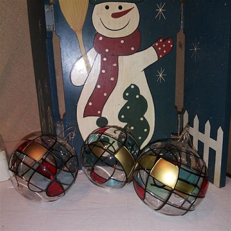 Silvestri | Holiday | Vintage Silvestri Blown Glass Tree Ornaments | Poshmark