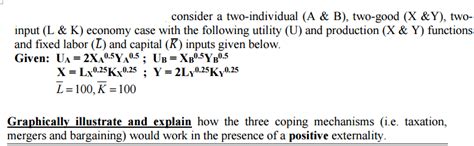 Solved Graphically Illustrate And Explain How The Three Chegg