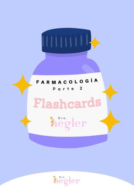 Flashcards De Farmacolog A Parte Jeymmi Hegler Udocz