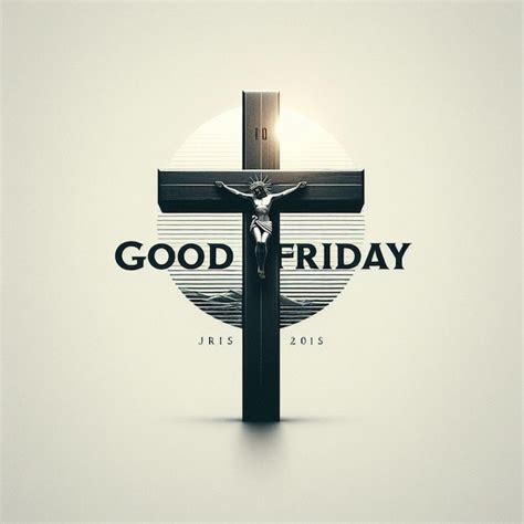 Premium Photo Good Friday Vector Illustration With Christian Cross