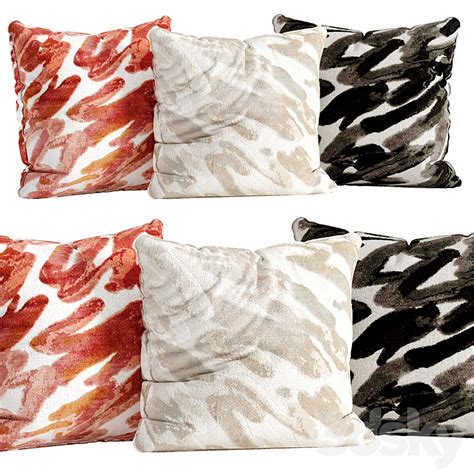 Pillow Collection Interior DV Kap Home 17 Pillows 3D Model