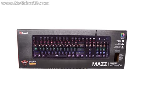 Trust Gxt Mazz Mechanical Keyboard