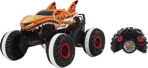Hot Wheels RC Monster Trucks HW Unstoppable Tiger Shark HGV A Sconti Estivi Luglio