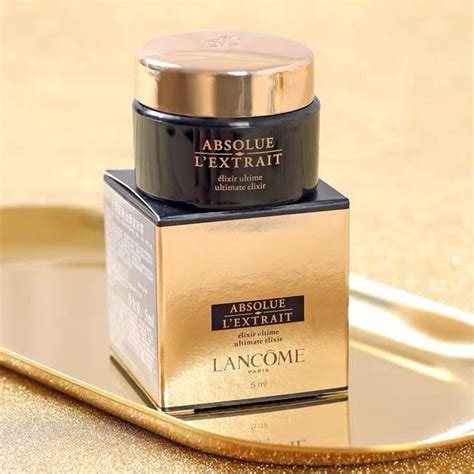 Lancome Absolue Lextrait Ultimate Elixir 5ml ครีมลดริ้วรอยที่ดีที่สุด