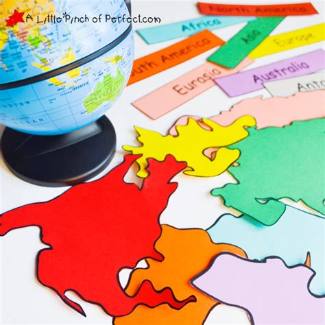 World Map Geography Activities For Kids + Free Printable | Geography activities, Business for ...