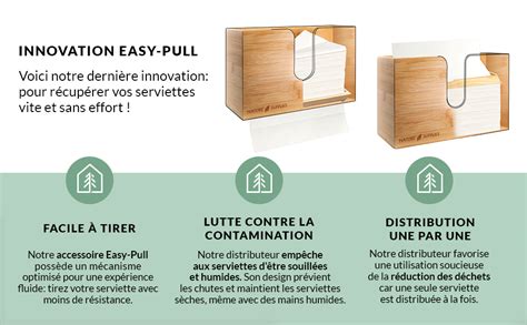 Nature Supplies Distributeur D Essuie Mains En Bois Porte Lingettes