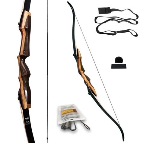 Cartel Epic Hawk 62 Arc Traditionnel recurve démontable 45 Lbs