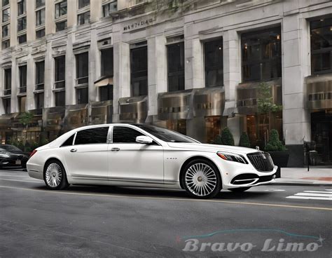 Rent Maybach White - Bravo Limo Services