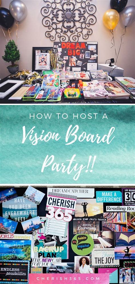 Start Your 30s The Right Way How To Host A Vision Board Party