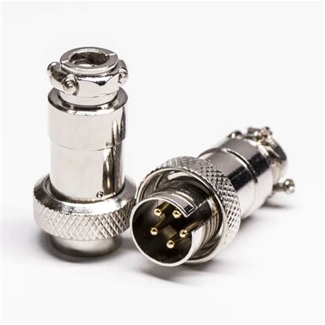 Rp Reversed Straight 16mm Gx16 5 Pin Male Plug Aviation Connector Buy