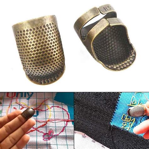 Protect Your Fingers During Sewing With Adjustable Sewing Thimble