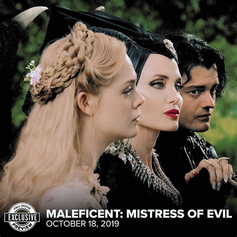 ELLE FANNING – Maleficent: Mistress of Evil Poster, Trailer and Promos – HawtCelebs