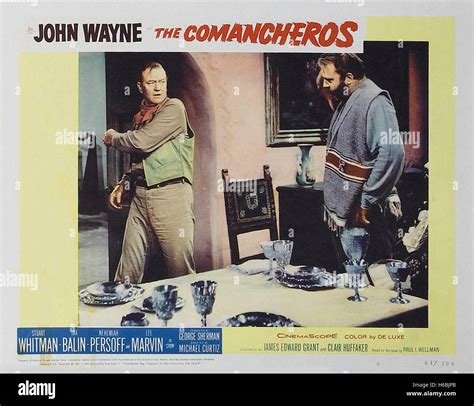 The Comancheros - Movie Poster Stock Photo - Alamy