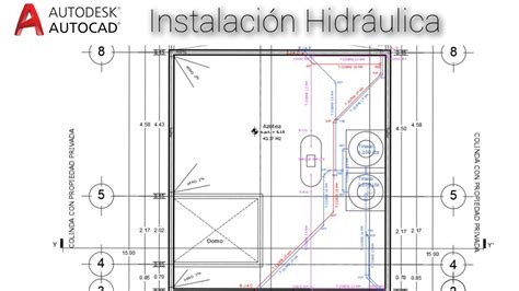 Curso Autocad B Sico Plano De Instalaci N Hidr Ulica Hydraulic