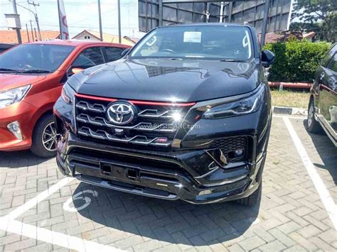 Toyota Fortuner Facelift Black Trd Sportivo Leaks Power Upgrade