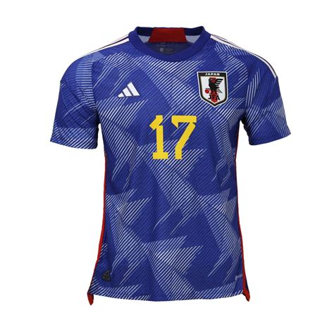 Adidas アディダス サッカー日本代表 2022 ホーム オーセンティック ユニフォーム 17田中碧 Db445 Hf1851【17t