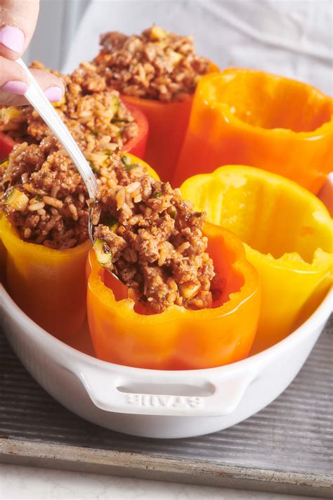 Ground Turkey Stuffed Peppers Recipe — The Mom 100