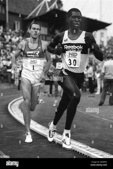 1983 bislett games steve ovett hi-res stock photography and images - Alamy