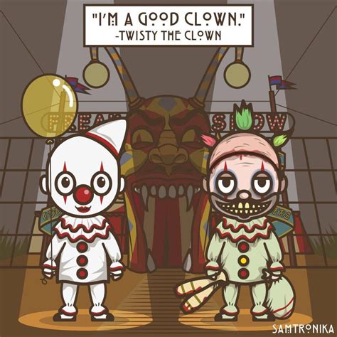 Twisty The Clown on Twitter: "I'm a good clown. #AmericanHorrorStory # ...