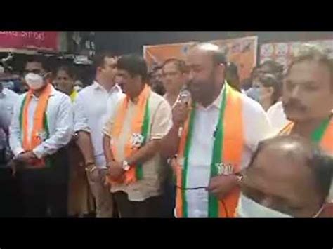 Goan Reporter News Porvorim Mla Rohan Khaunte Joins Bjp In Front Of