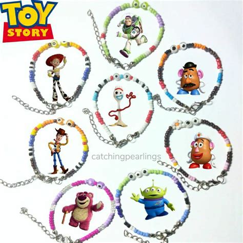 Jual Gelang Manik Toy Story Beads Bracelets Inspired By Toy Story