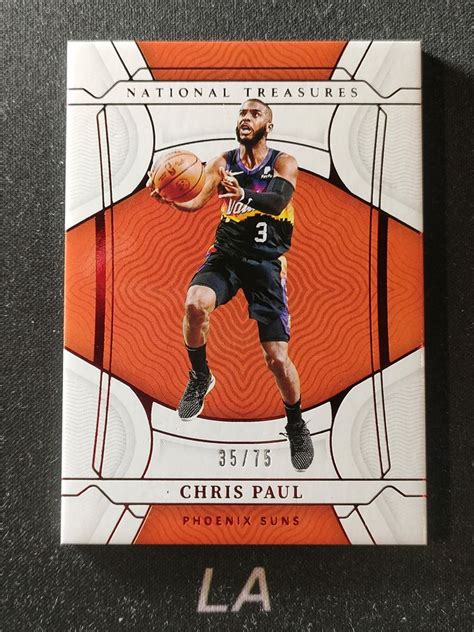 【la拍卖】21 22 Panini National Treasures Chris Paul 国宝 克里斯 保罗 控卫之神 75大巨星