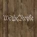 We The People Stencil Reusable We The People Stencils We The People