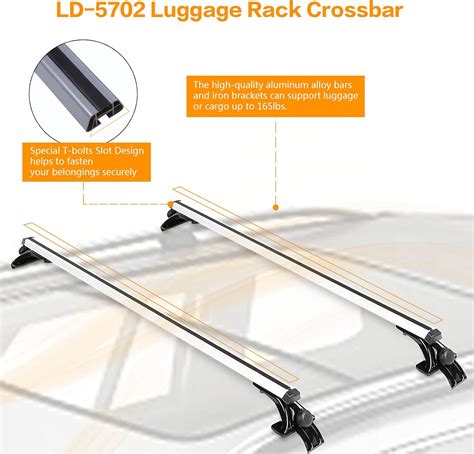 Buy Tbvechi Roof Rack Car Top Roof Rack Cross Bar Luggage Carrier