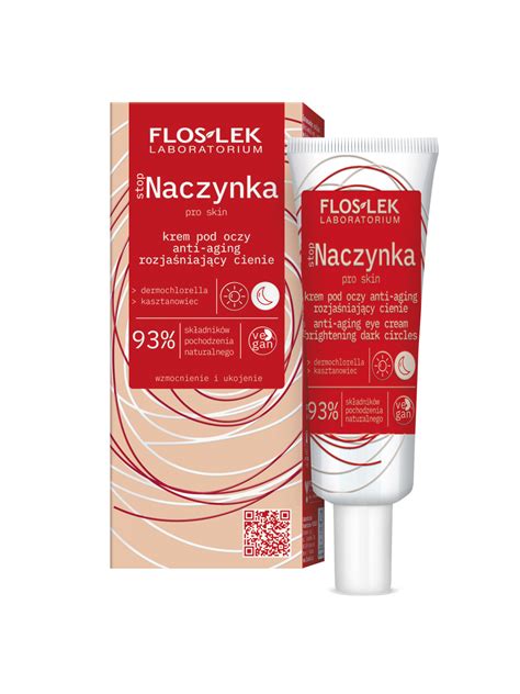 stopNACZYNKA Krem pod oczy anti aging rozjaśniający cienie 30 ml