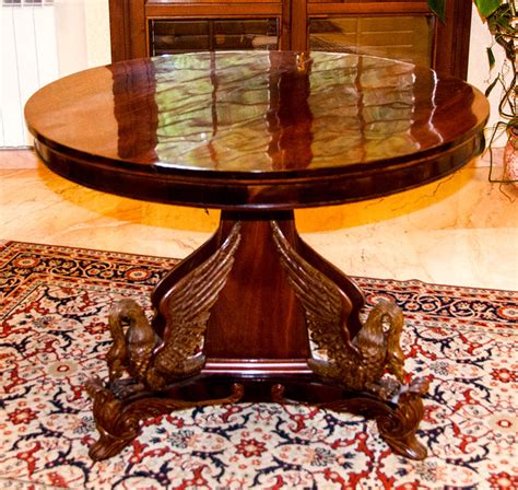 A Sicilian Empire Mahogany Centre Table Italy First Catawiki