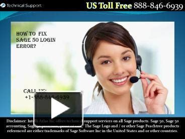 PPT How To Fix Sage 50 Login Error 1 PowerPoint Presentation Free