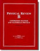 Physical Review B Evisa S Journals Database