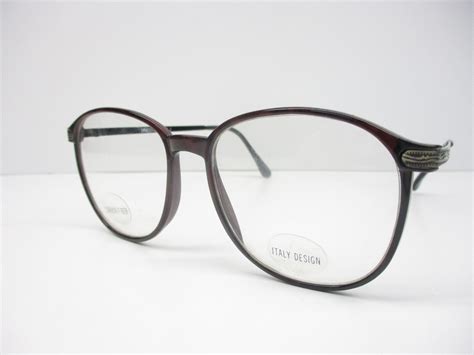 True Vintage Eyeglasses Zimco Carbon J Preppy Unisex Retro Demi Wine 54 Eye New Ebay